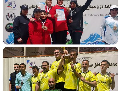 درخشش تیم های زیگمای رضوانشهر و شهربازی رشت در مسابقات دوومیدانی قهرمانی پیشکسوتان کشور