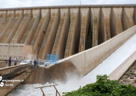 آب سد سفیدرود رها سازی شد