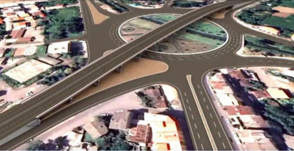 آغاز ساخت یکی از غیرضروری ترین تقاطع های پرهزینه کشور در گیلان !