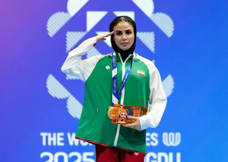 طلای ناب بانوی گیلانی در کاراته
