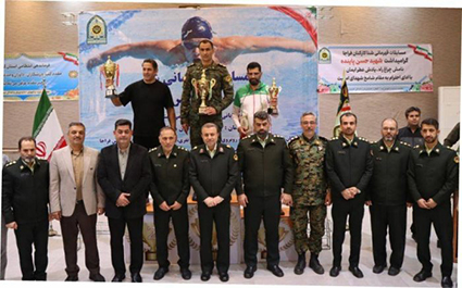 برگزاری مسابقات شنای کارکنان پایور فراجا در گیلان